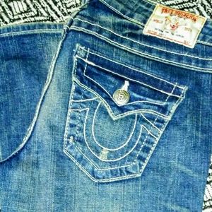 True Religion Bootcut Becky Womens Designer Jeans